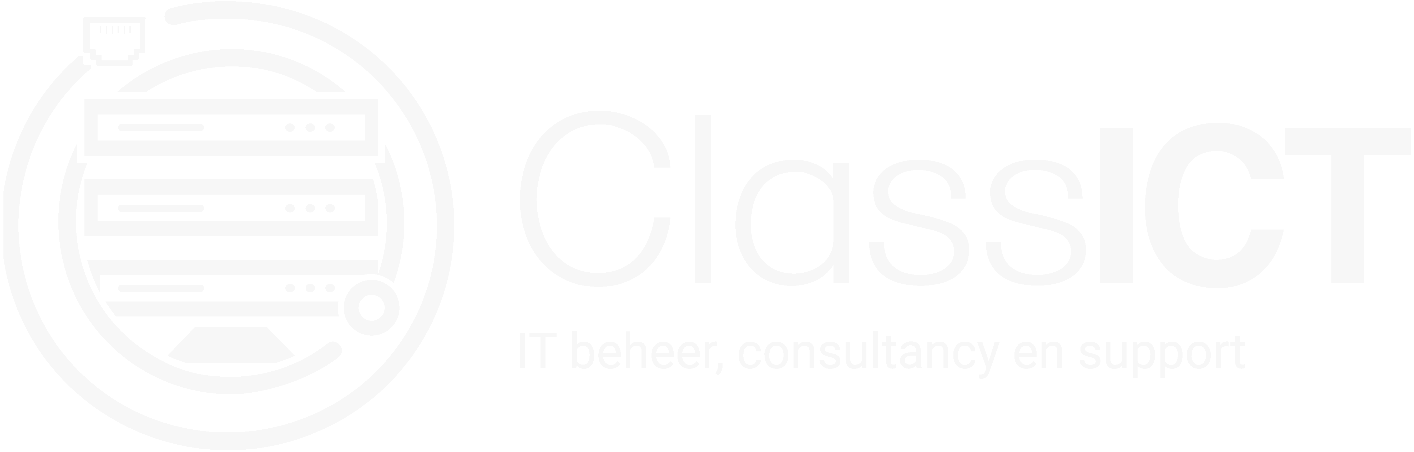 Logo ClassICT - IT - Wit